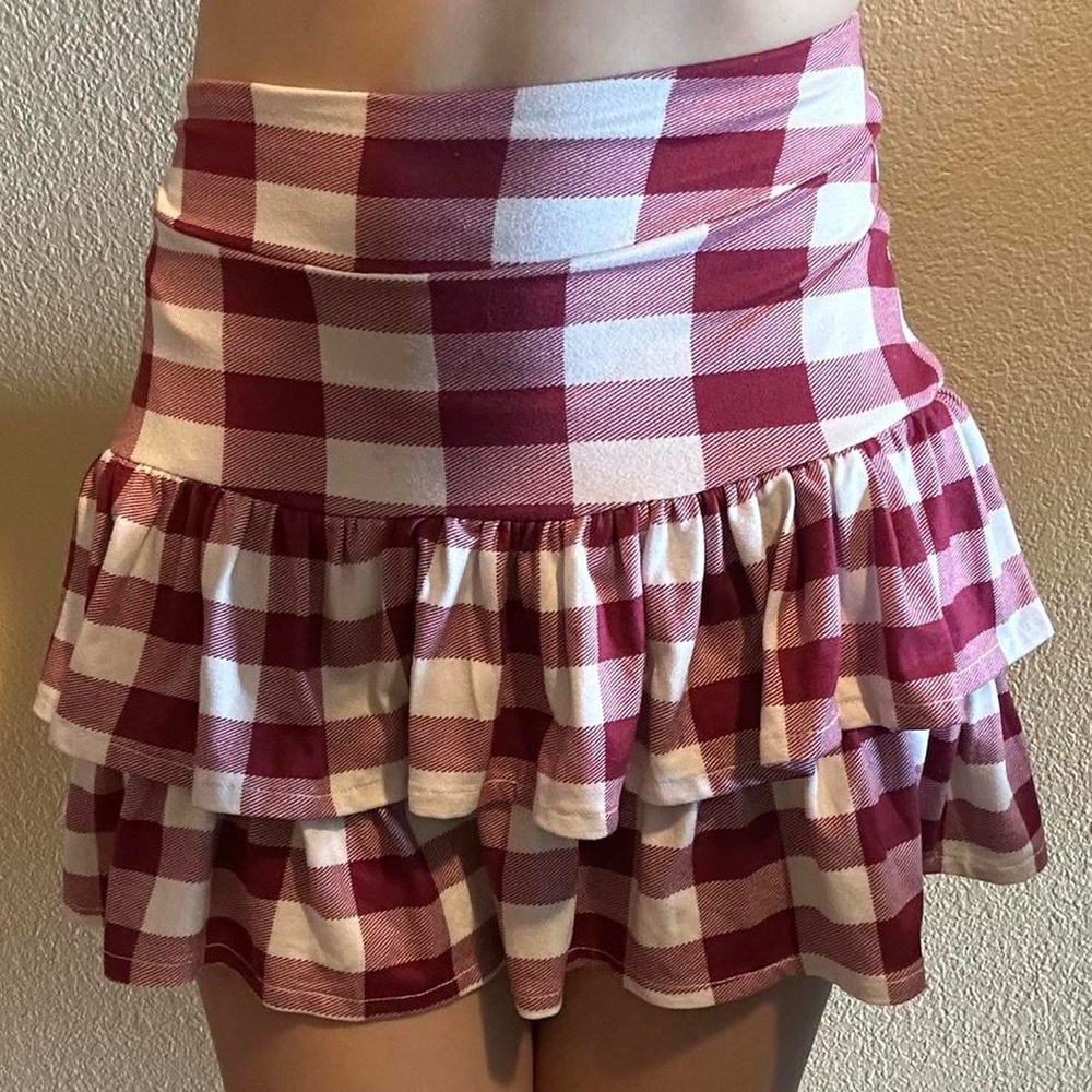 Gingham Skirt
